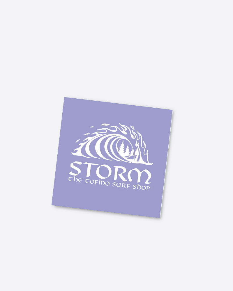 Storm Classic Wave Square Sticker