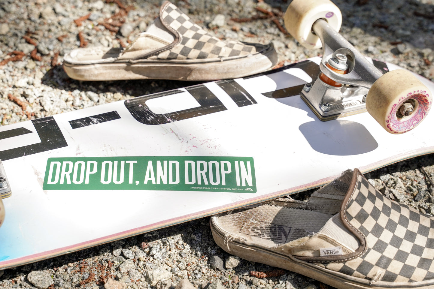 Storm Drop Out Bumper Sticker