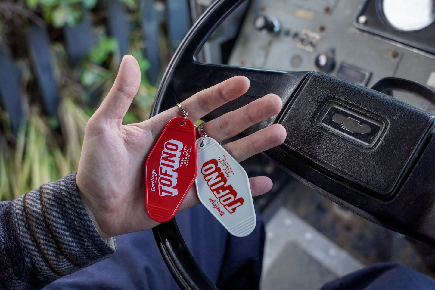 Storm Motel Key Ring