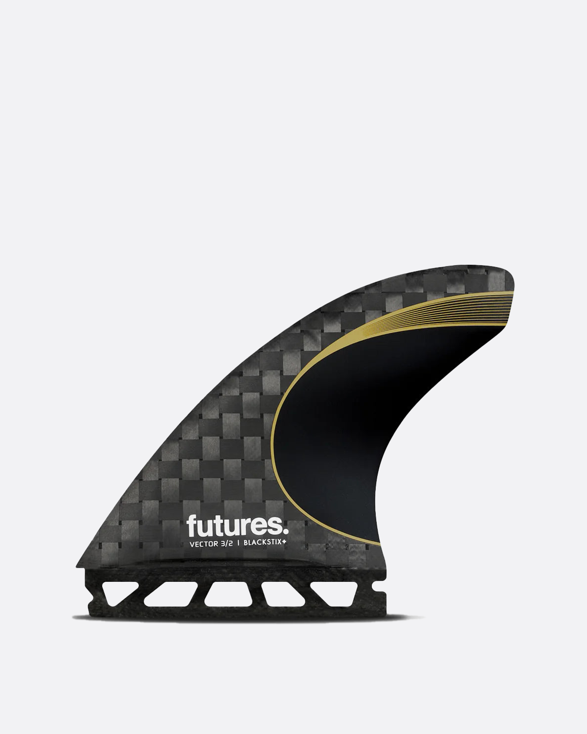 Futures Vector 3/2 Medium Blackstix+ Thruster
