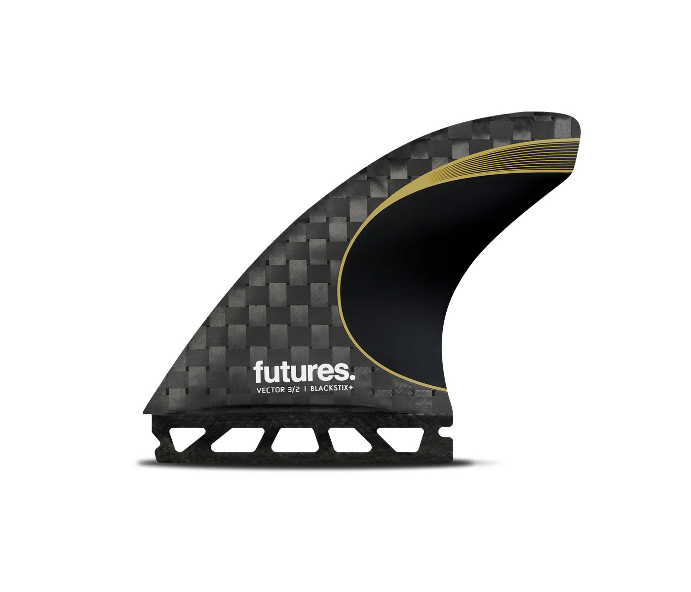 Futures Vector 3/2 Medium Blackstix+ Thruster