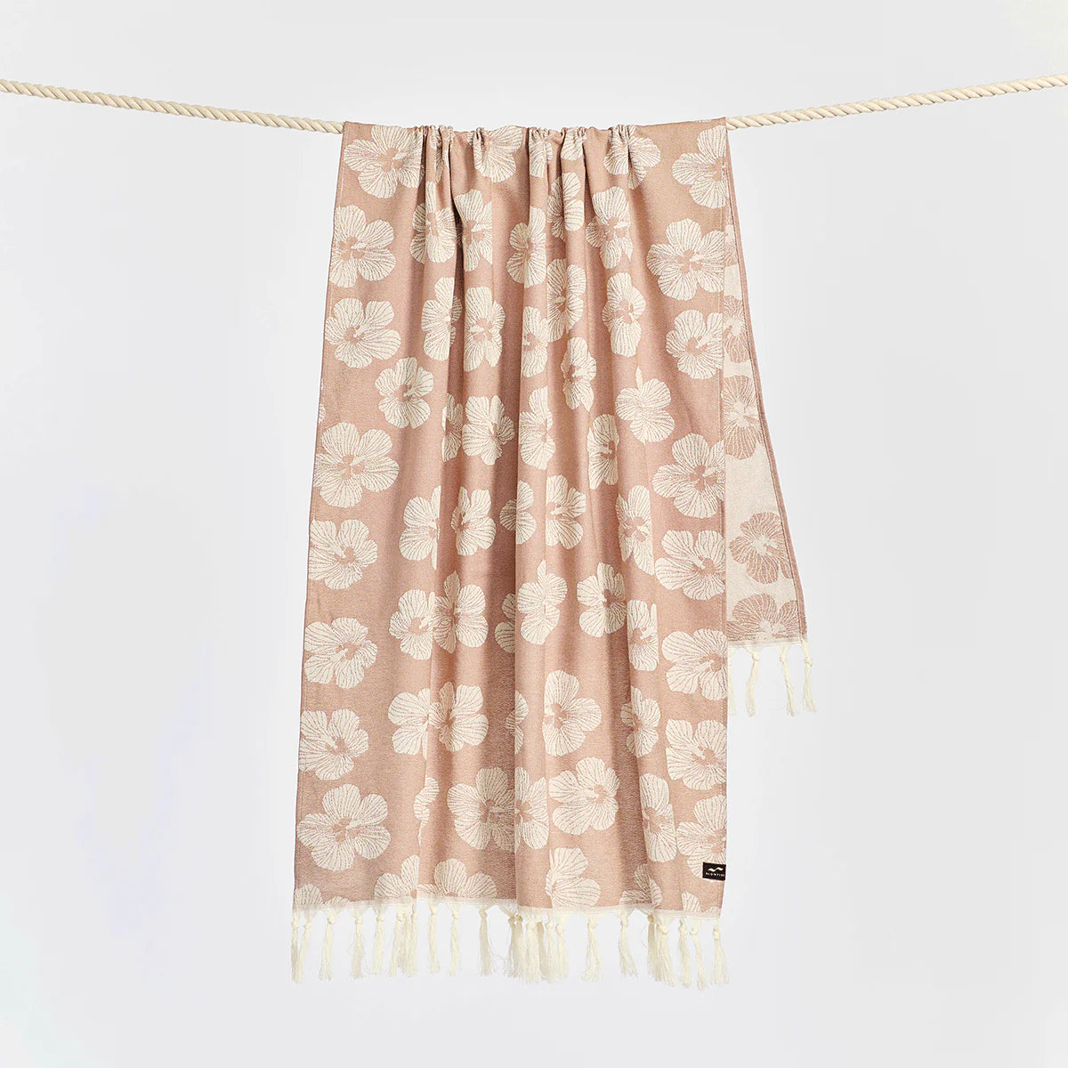 Slow Tide Hau Turkish Towel - Fawn