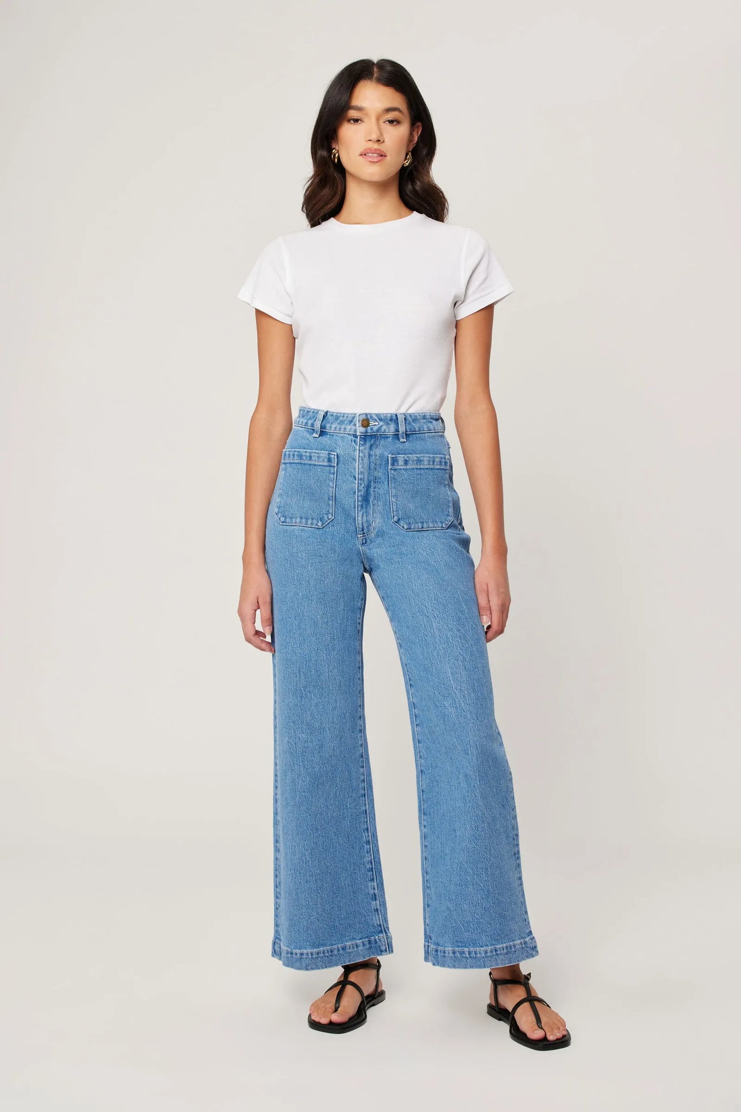 Rollas Sailor Jean Lily Blue Denim