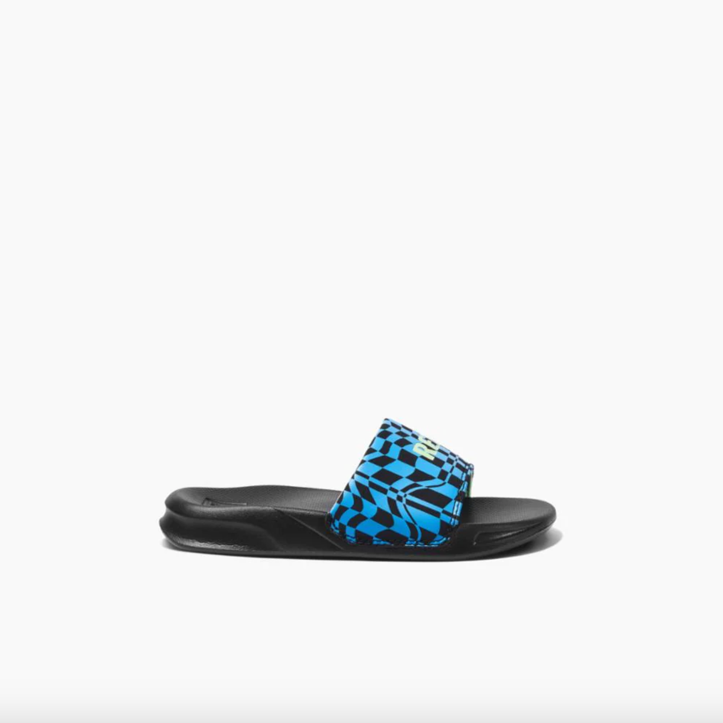 Reef Kids One Slide Sandals - Swell Checkers