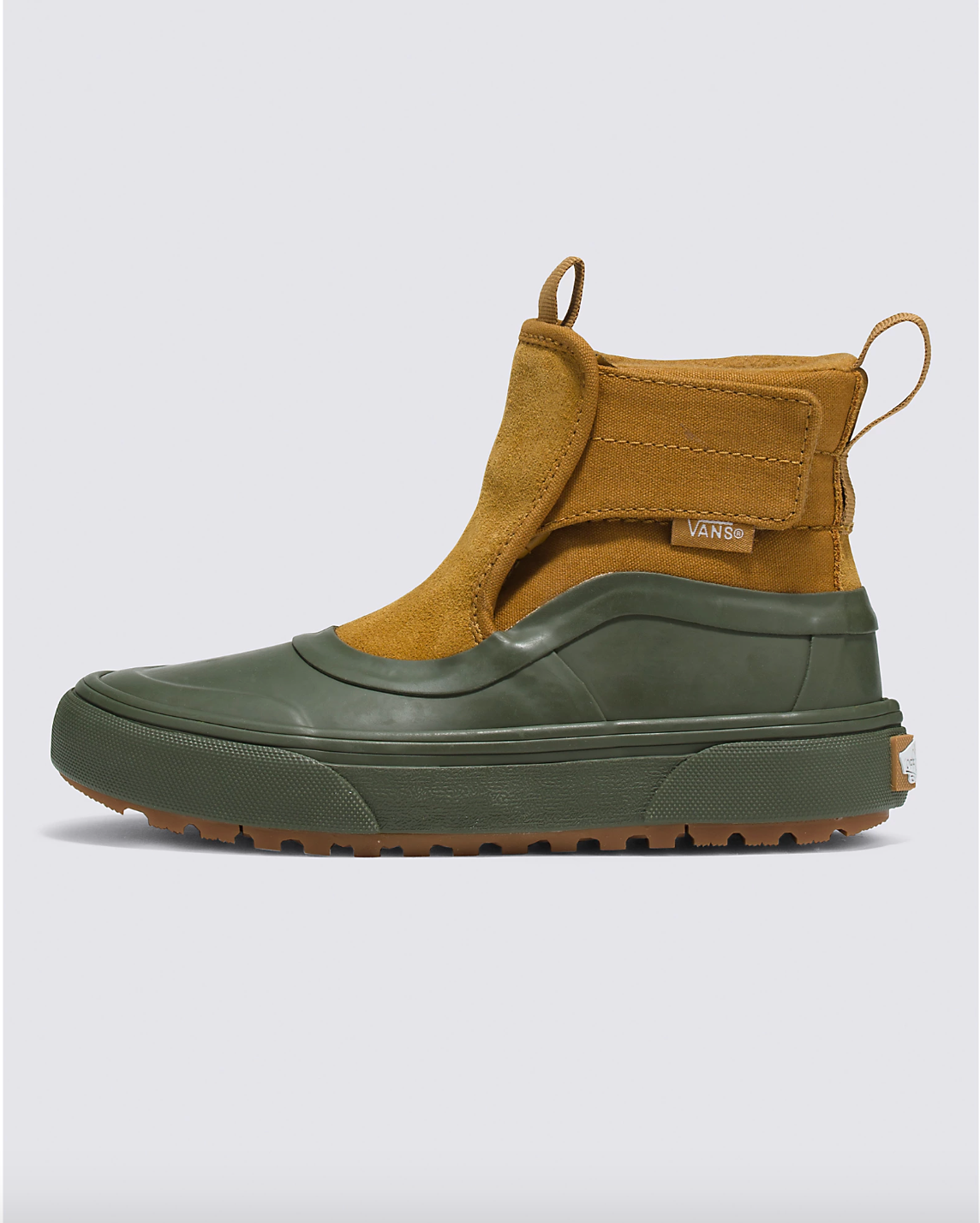 Vans Kids Slip On Hi Terrain Brown Green