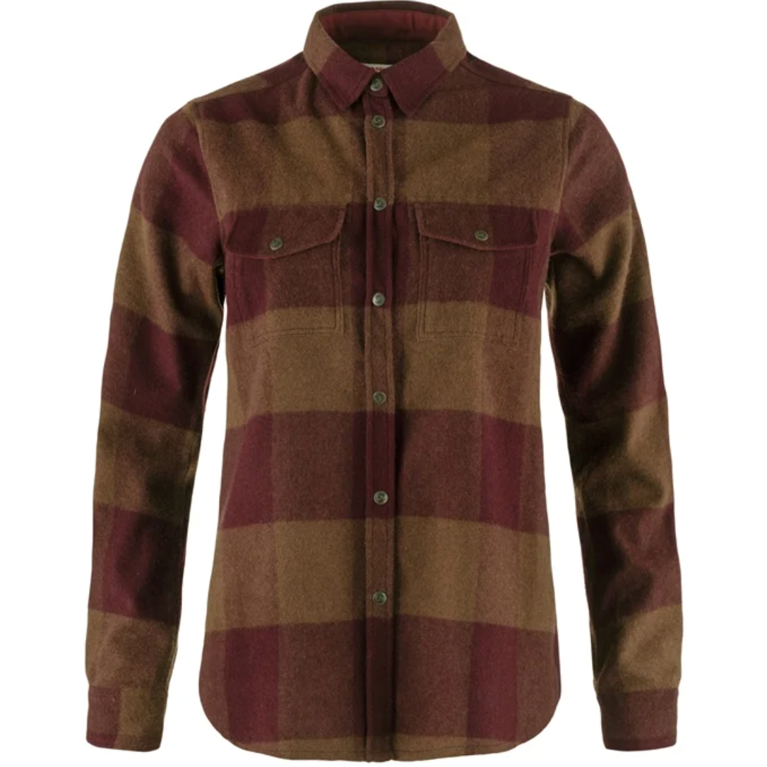 Fjallraven Womens Canada Flannel Shirt