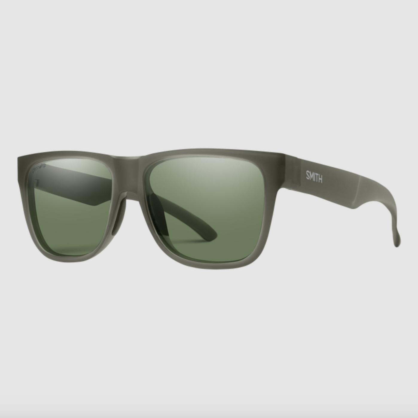 Smith Lowdown 2 Matte Moss Crystal ChromaPop Polarized Gray Green