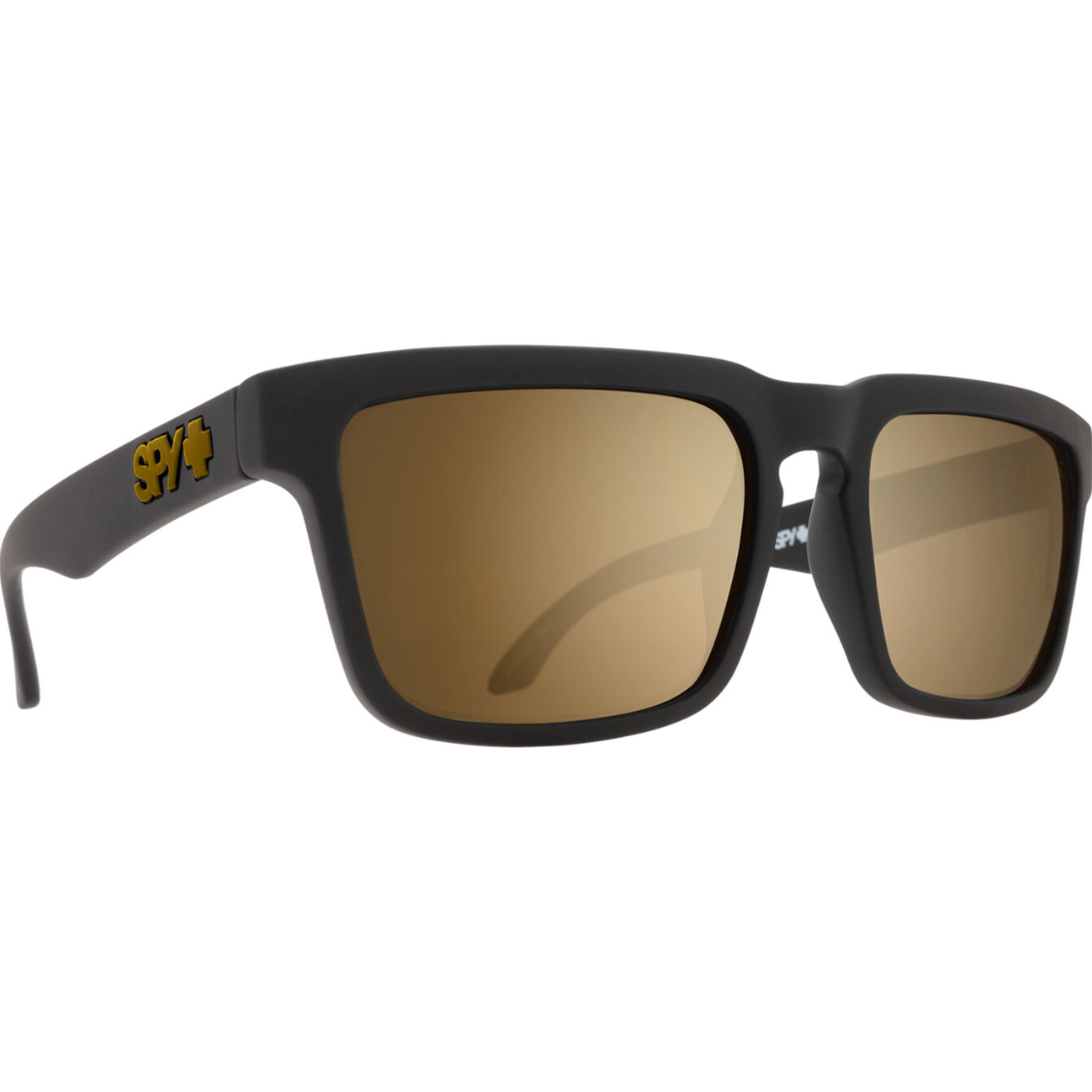 Spy Helm Matte Black - HD Plus Bronze Polar