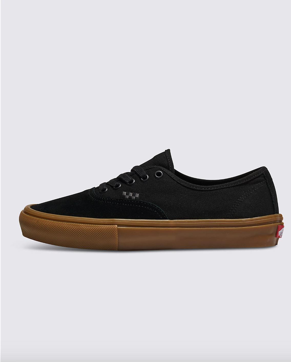 Black vans with rubber sole discount