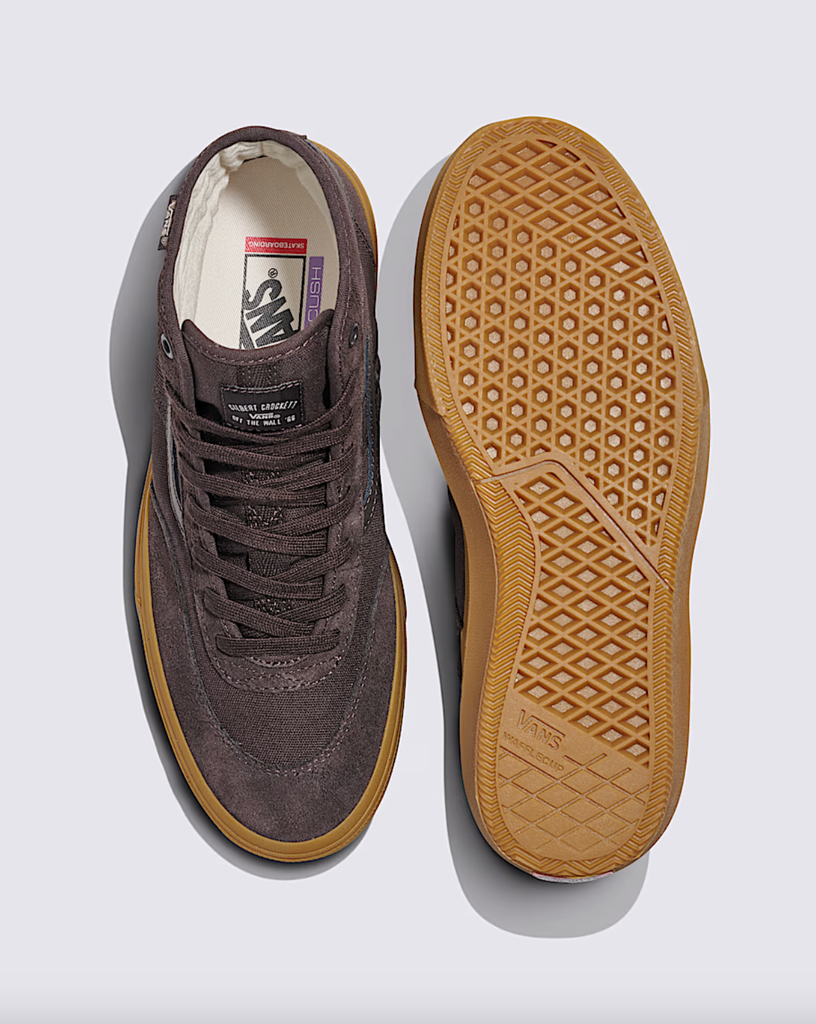 Vans Skate Crockett High - Brown/Gum