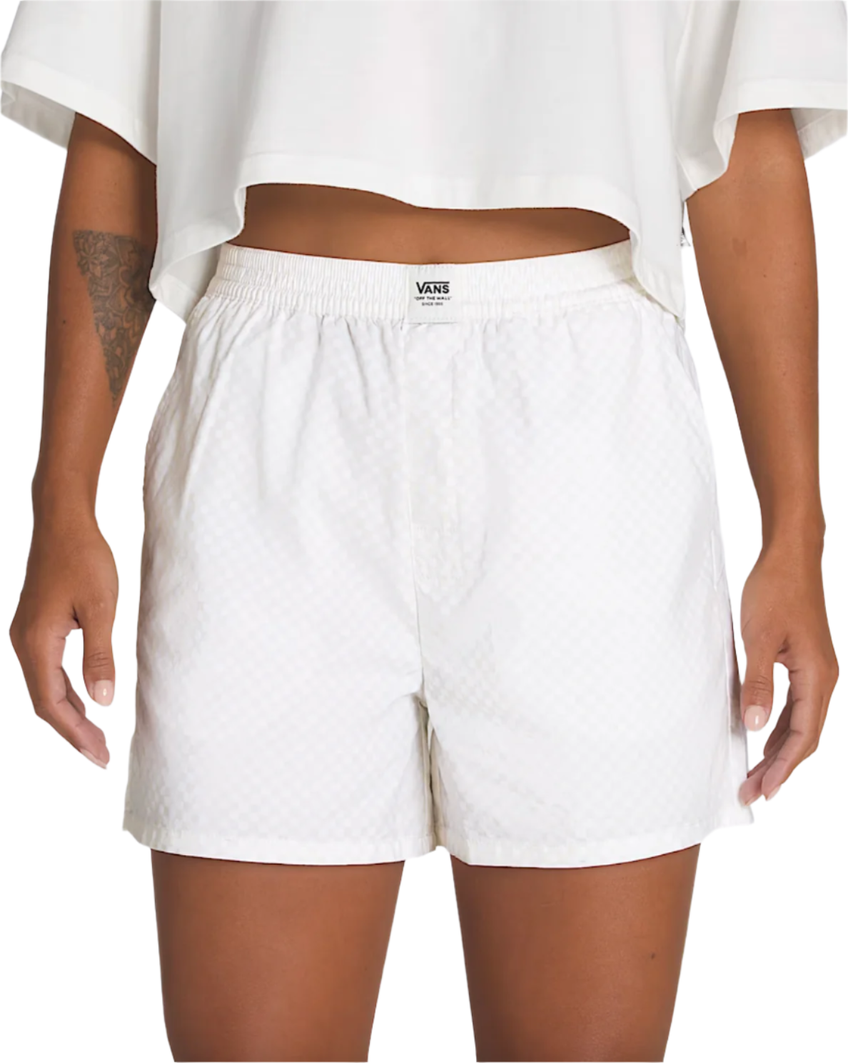 Vans Alicia Boxer Shorts - White