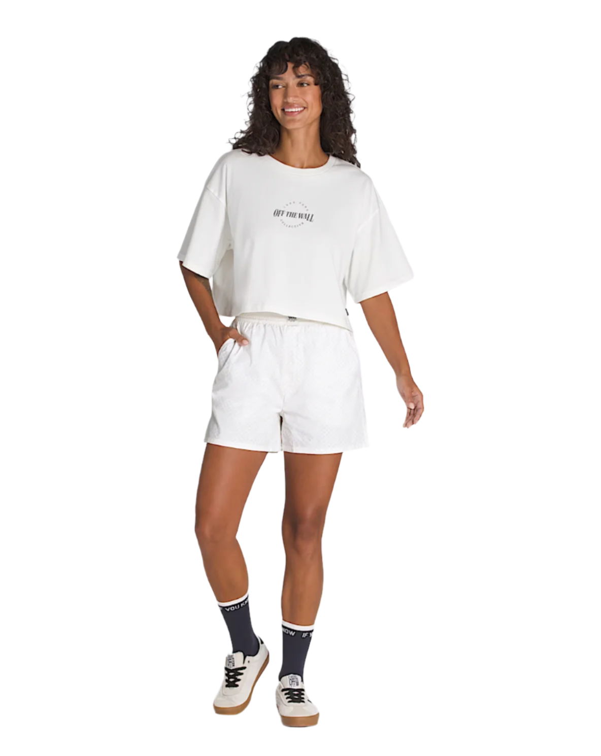 Vans Alicia Boxer Shorts - White