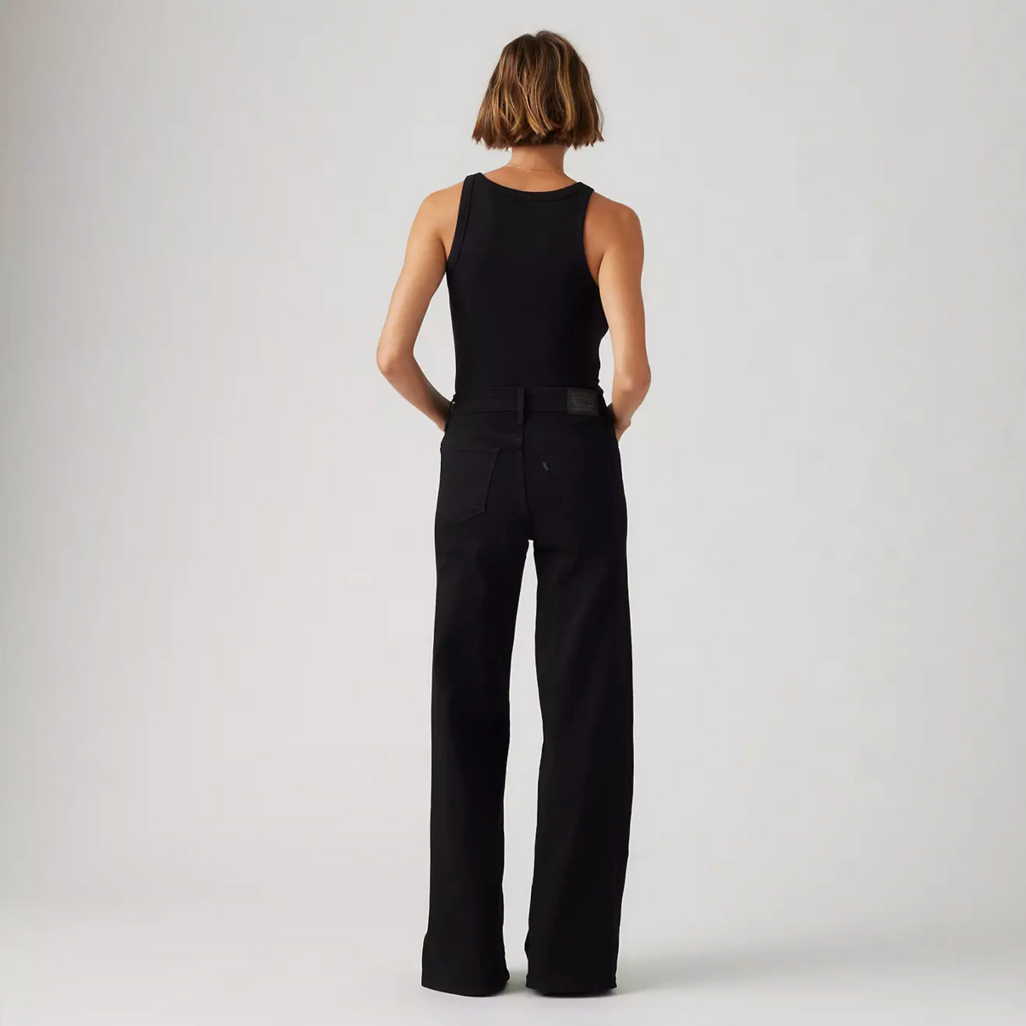 Levi's 318 Shaping Wide Leg - Soft Black