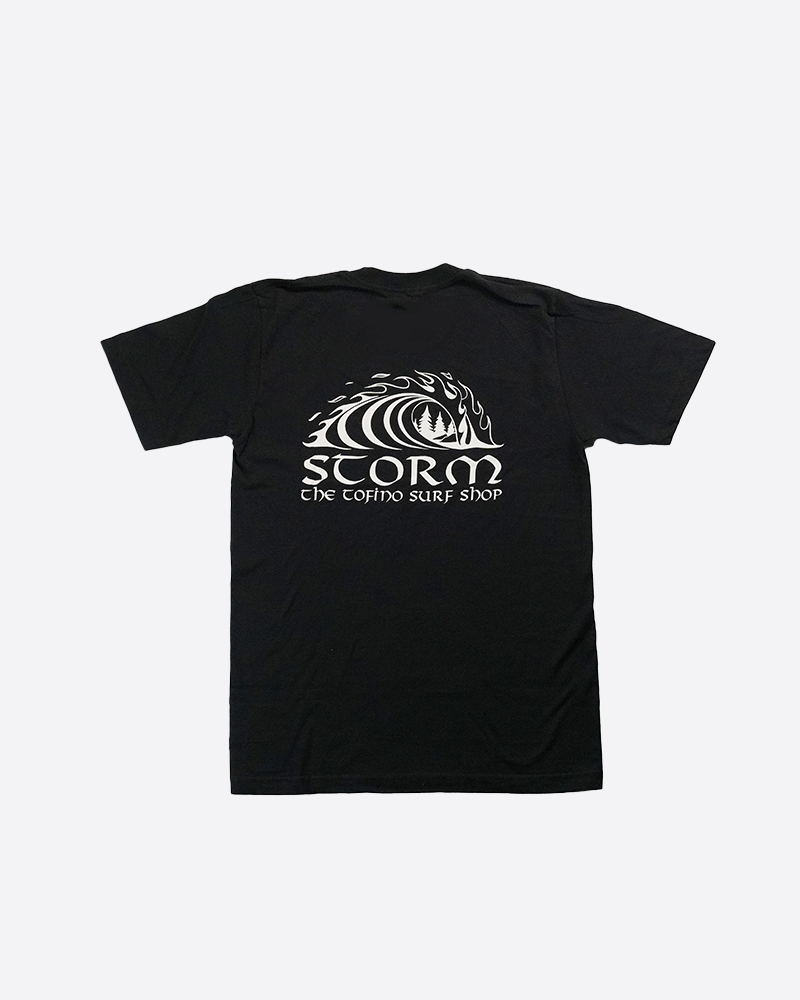 Storm Classic Wave T-shirt - Black
