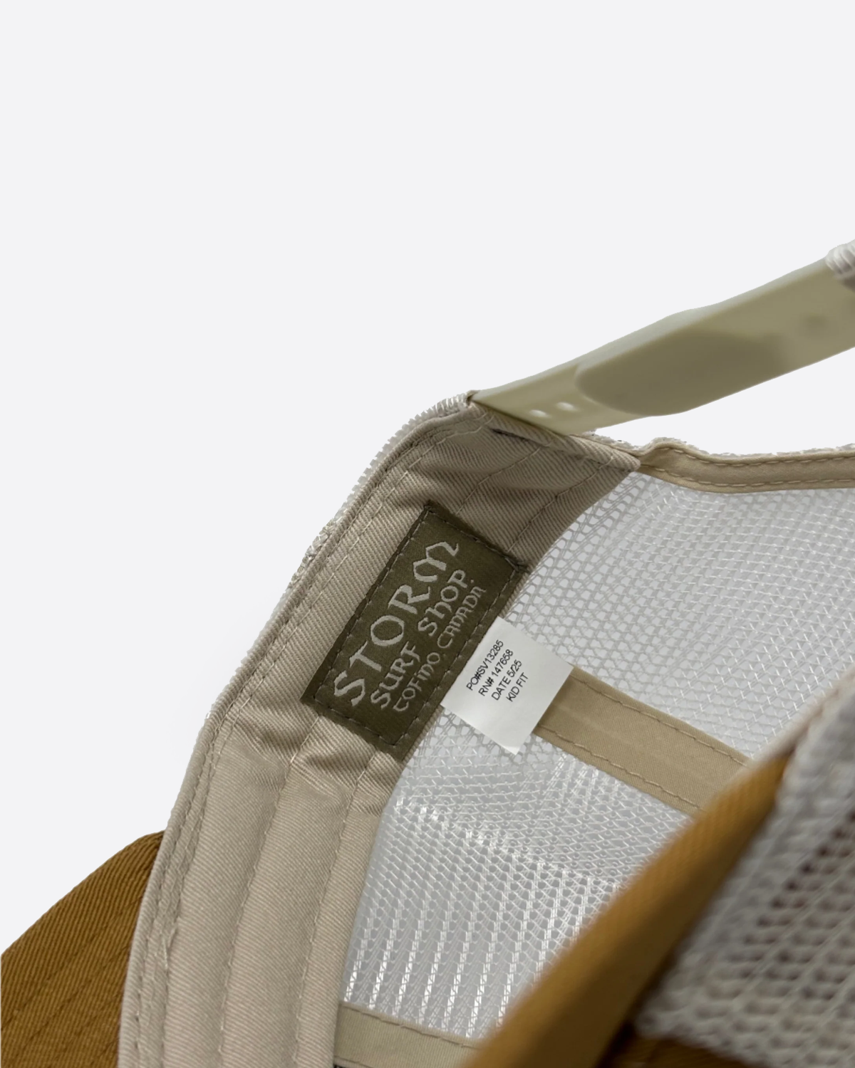 Storm Classic Wave Square Kids Trucker Khaki/Orange