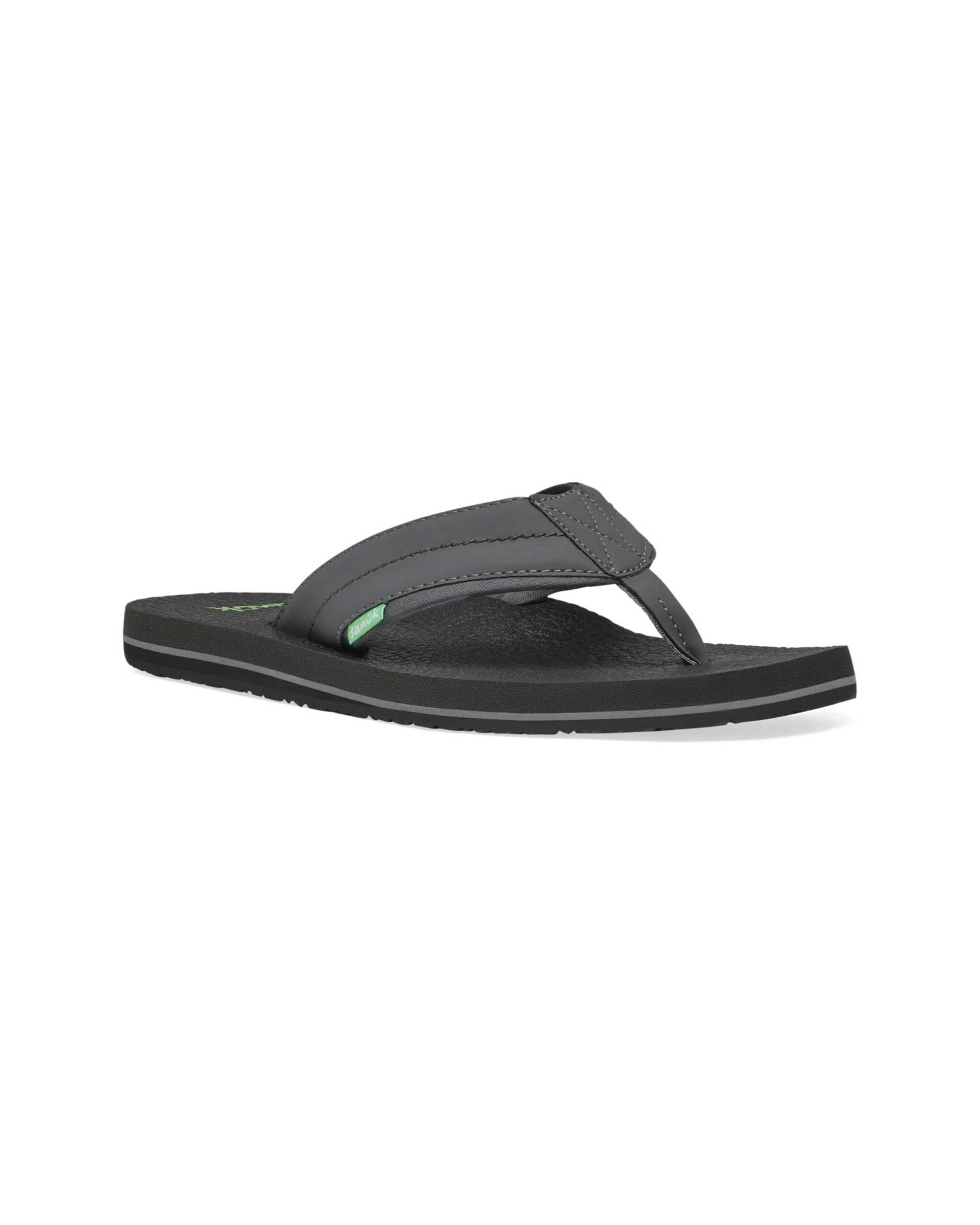 Sanuk Mens Beer Cozy 2 Sandal - Black