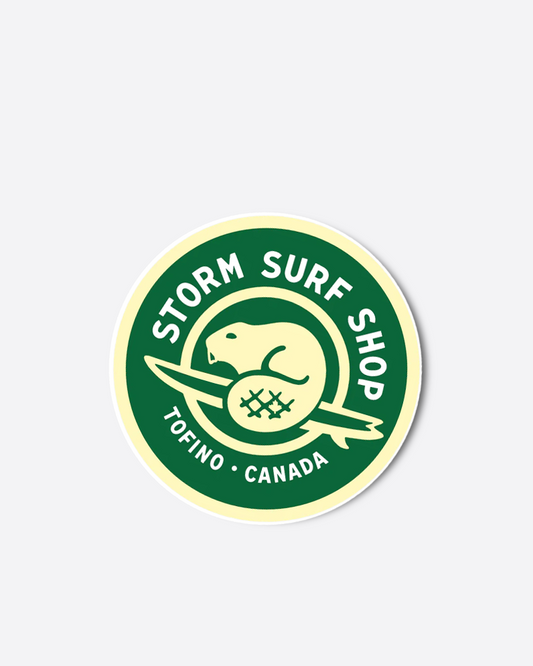Storm Beaver Sticker