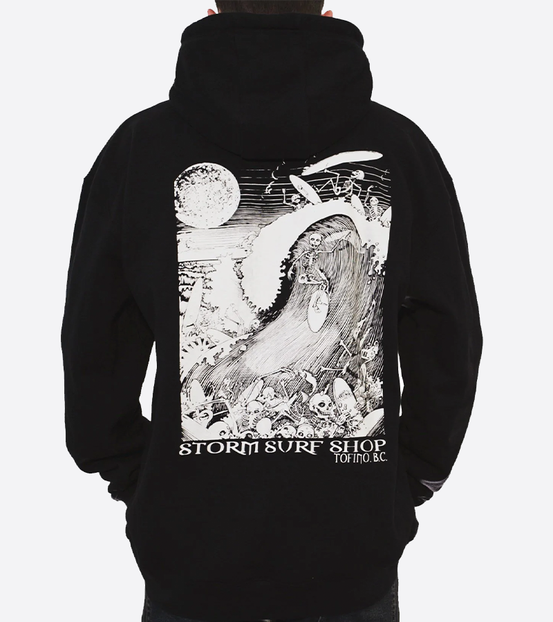 Storm Boneyard Pullover OG - Black