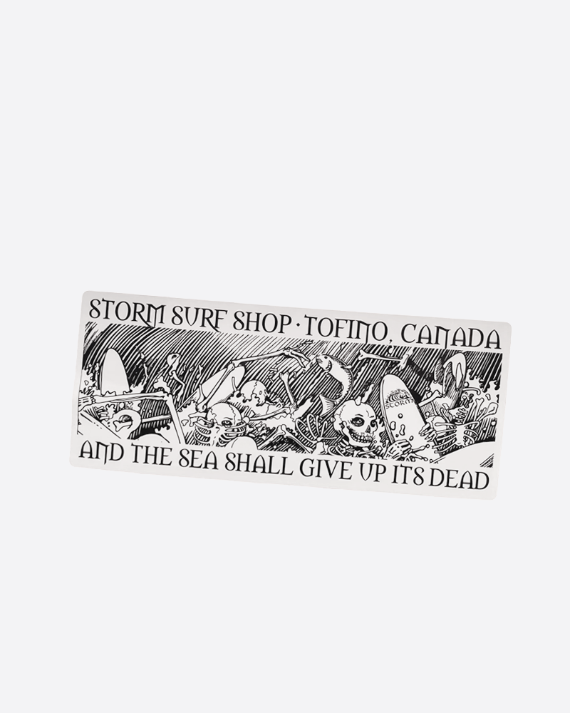 Storm Boneyard Bumper Sticker Large