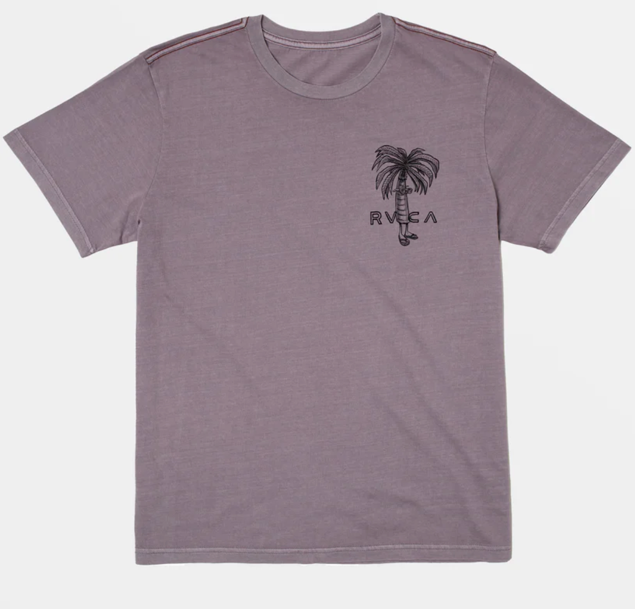 RVCA Pommier Palms Tee - Gray Ridge