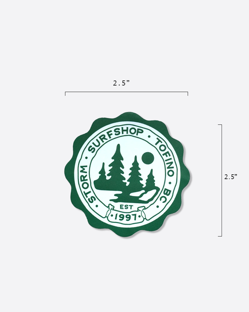 Storm Drop Out Crest Sticker