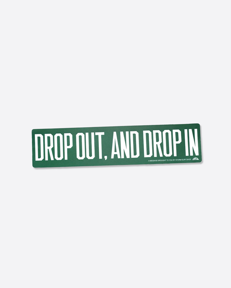 Storm Drop Out Bumper Sticker