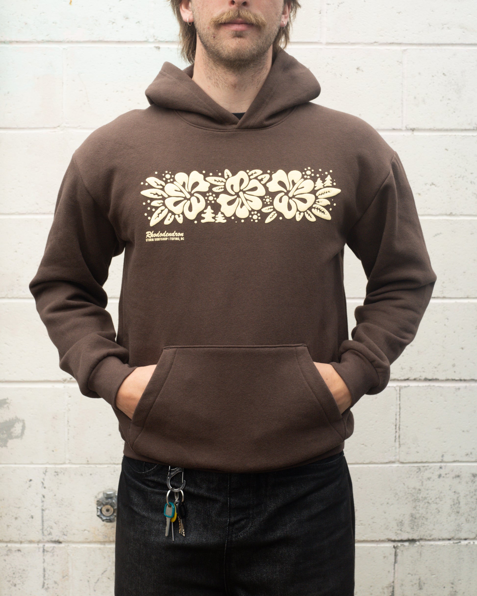 Storm Rhododendron Pullover - Brown