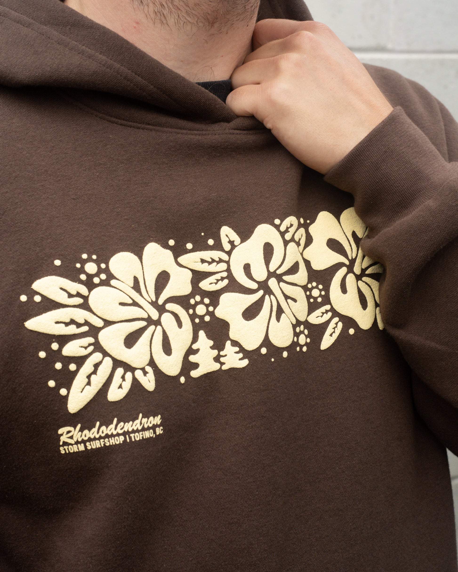 Storm Rhododendron Pullover - Brown