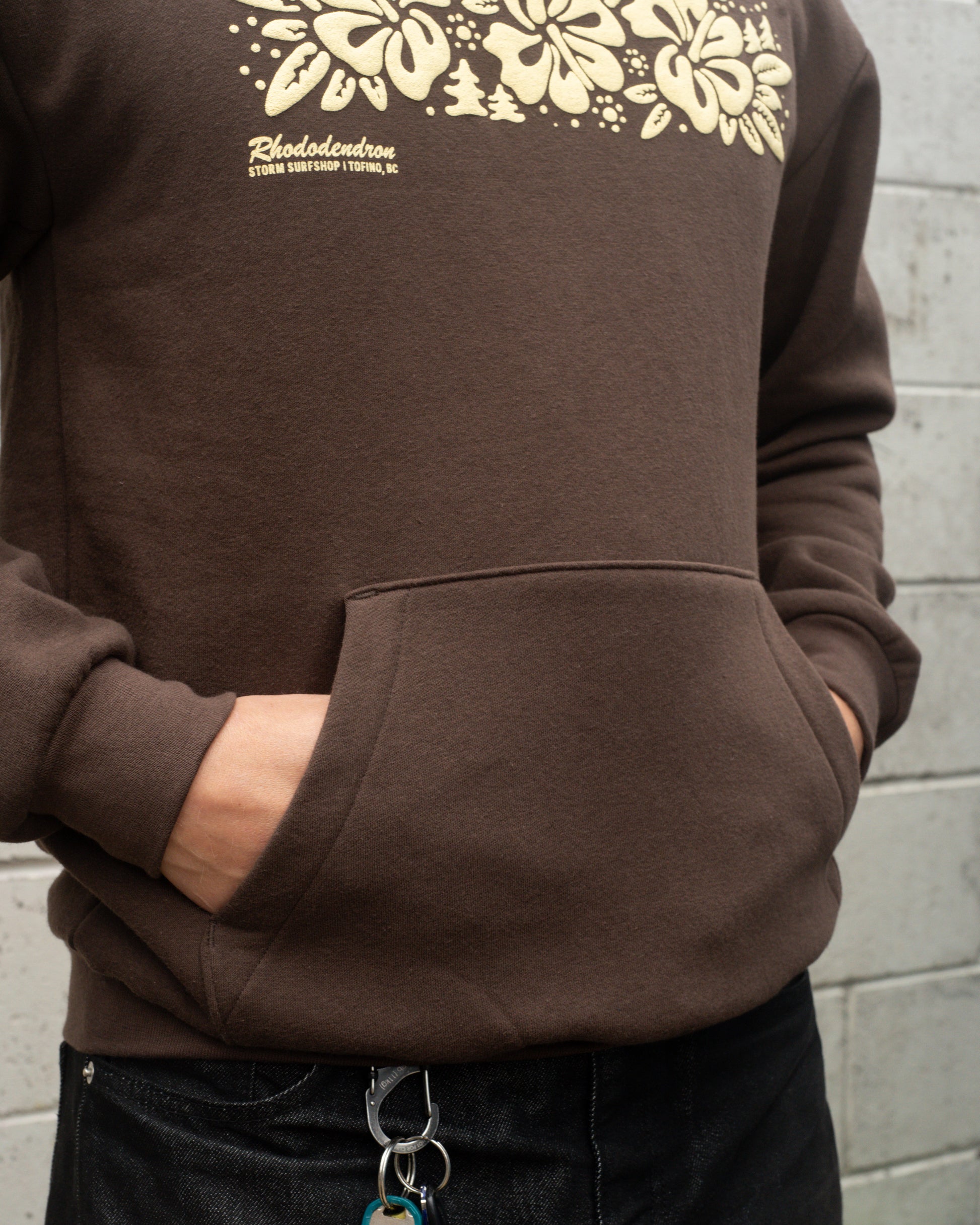 Storm Rhododendron Pullover - Brown