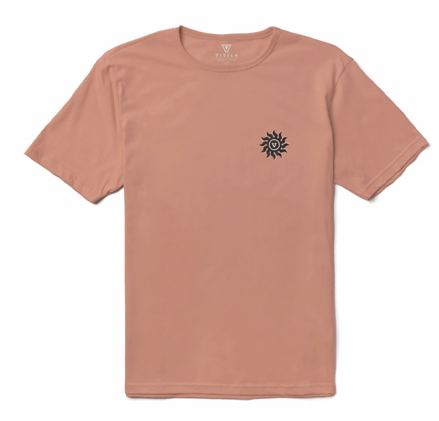Vissla Spins Organic Tee - Papaya