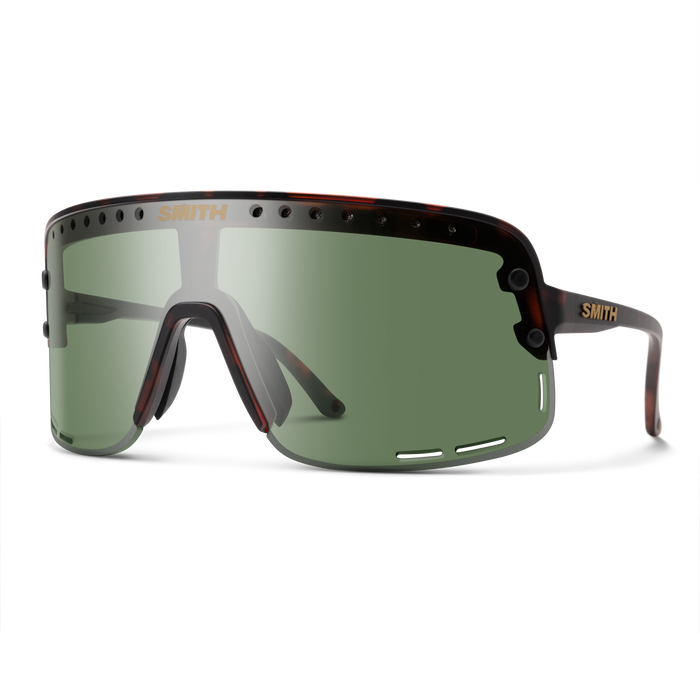Smith Ultralite Matte Tortoise ChromaPop Gray Green Sunglasses