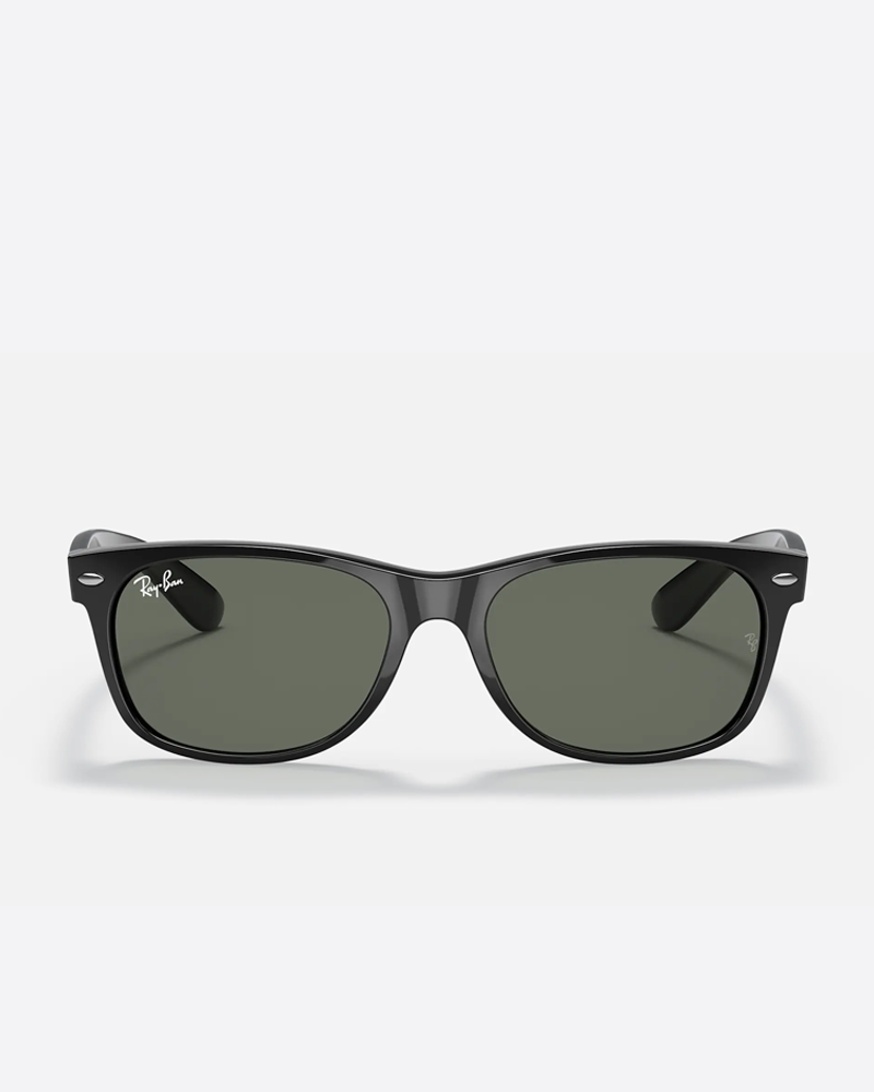 Ray-Ban Wayfarer Sunglasses - Black/Green