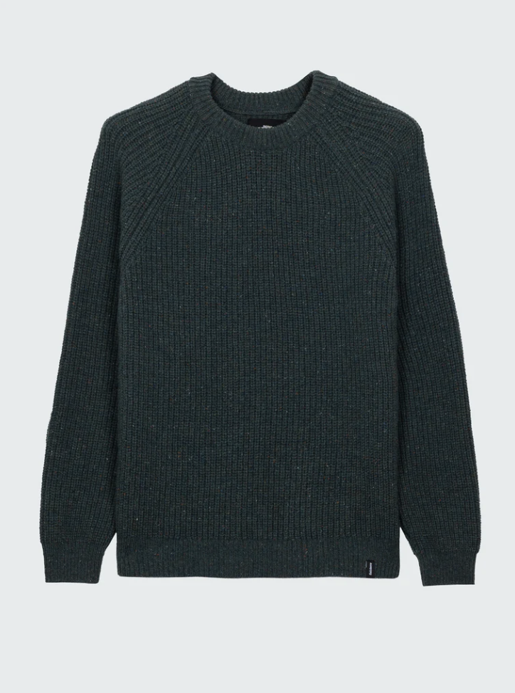 Finisterre Mens Mora Knit Jumper-Marine