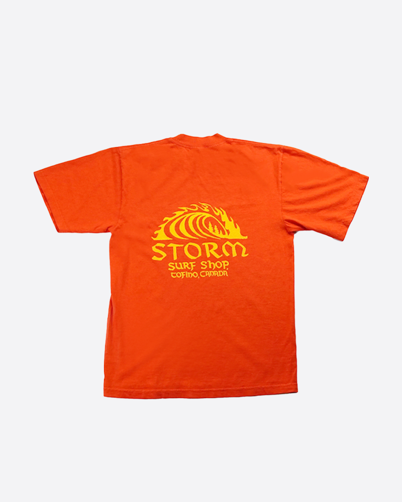 Storm Classic Wave Tee - Orange