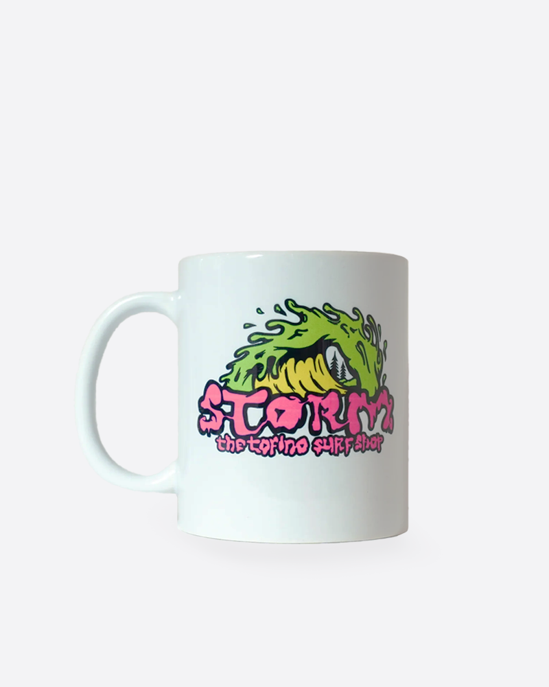 Storm Slime Wave Mug - White