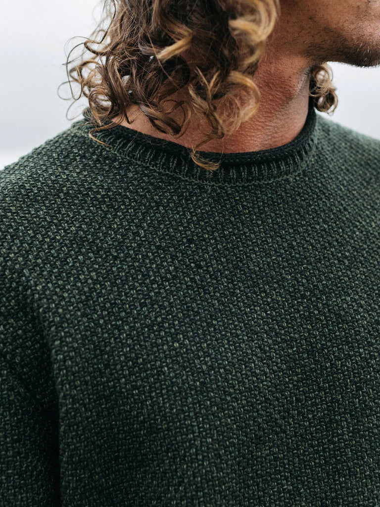 Finisterre Barents Sweater-Olive