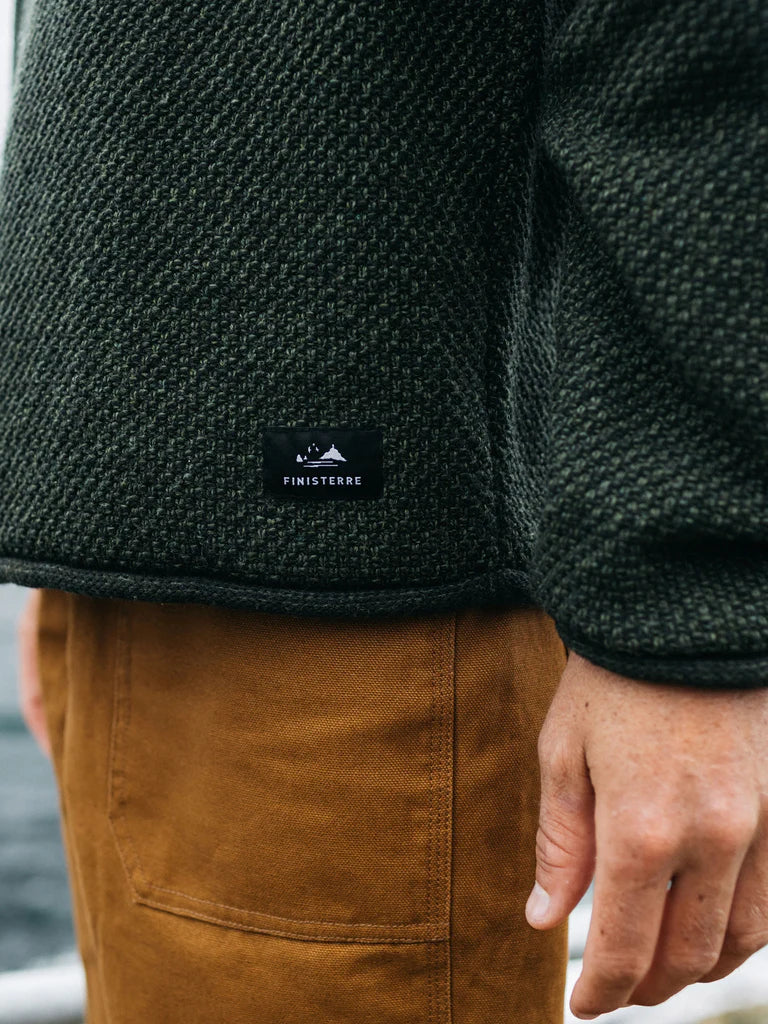 Finisterre Barents Sweater-Olive