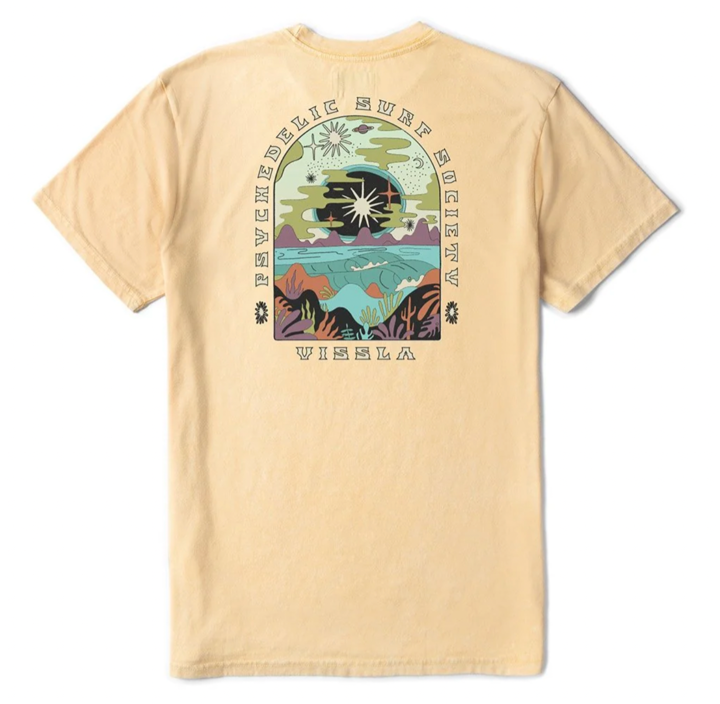 Vissla Lucid Dreams Cosmic Wash Tee - Ale