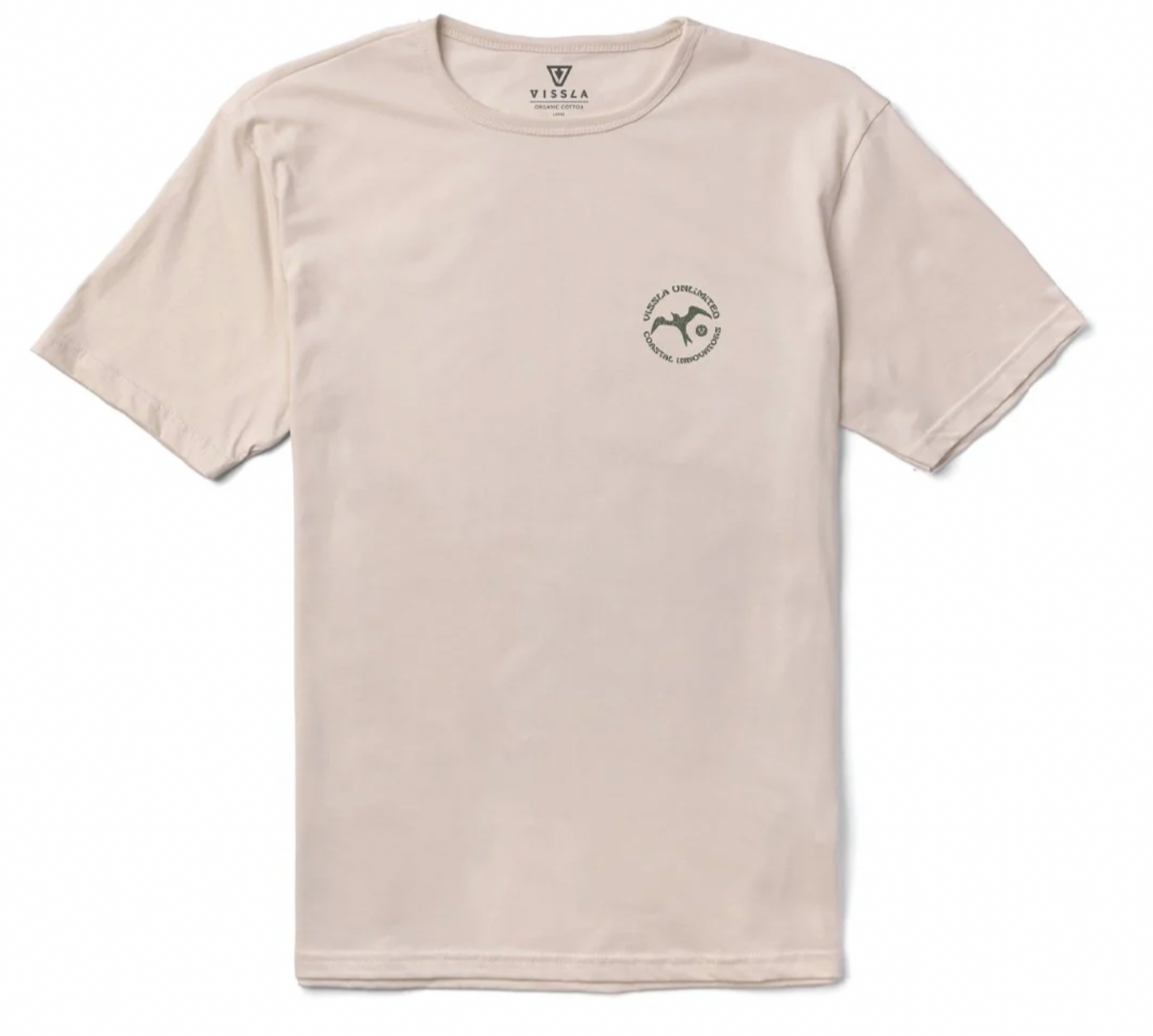 Vissla Coastal Innovators Organic Tee - Bone