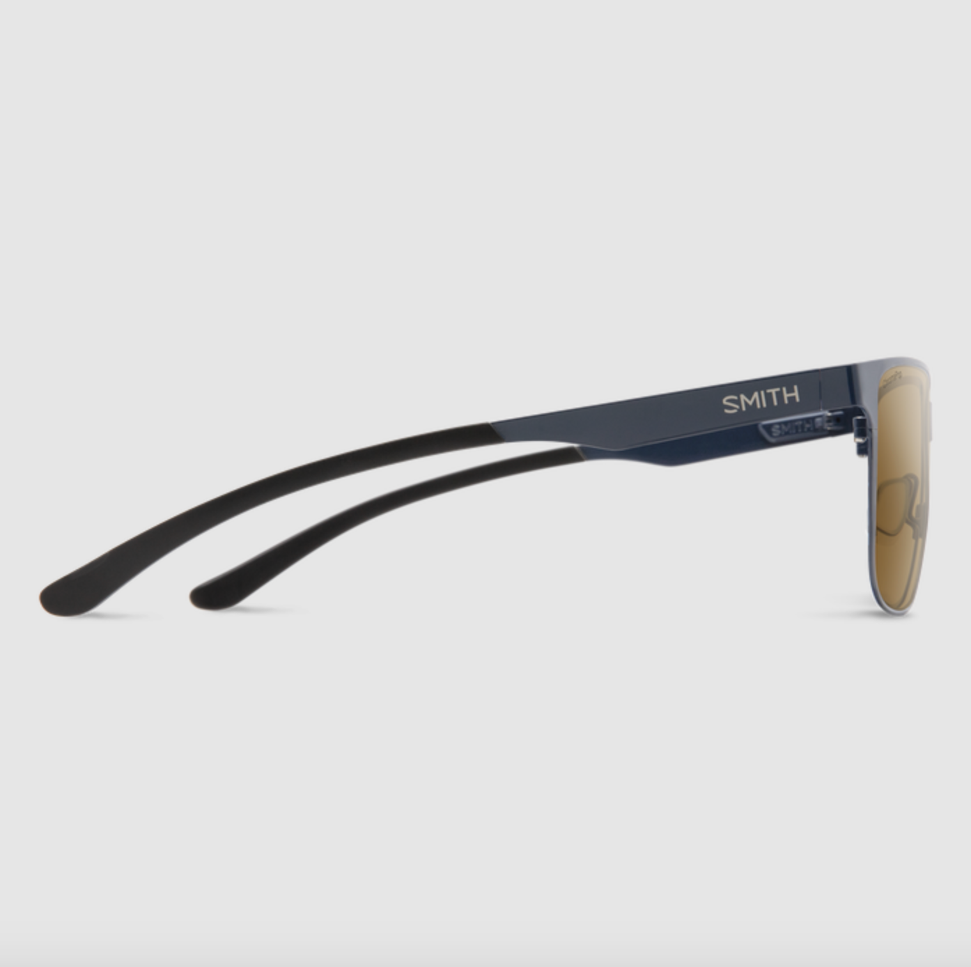 Smith Lowdown Metal Blue ChromaPop Brown Polarized Sunglasses
