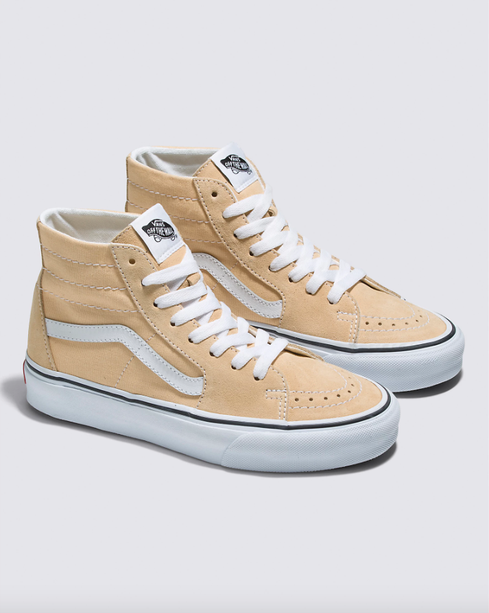 Khaki vans high clearance top