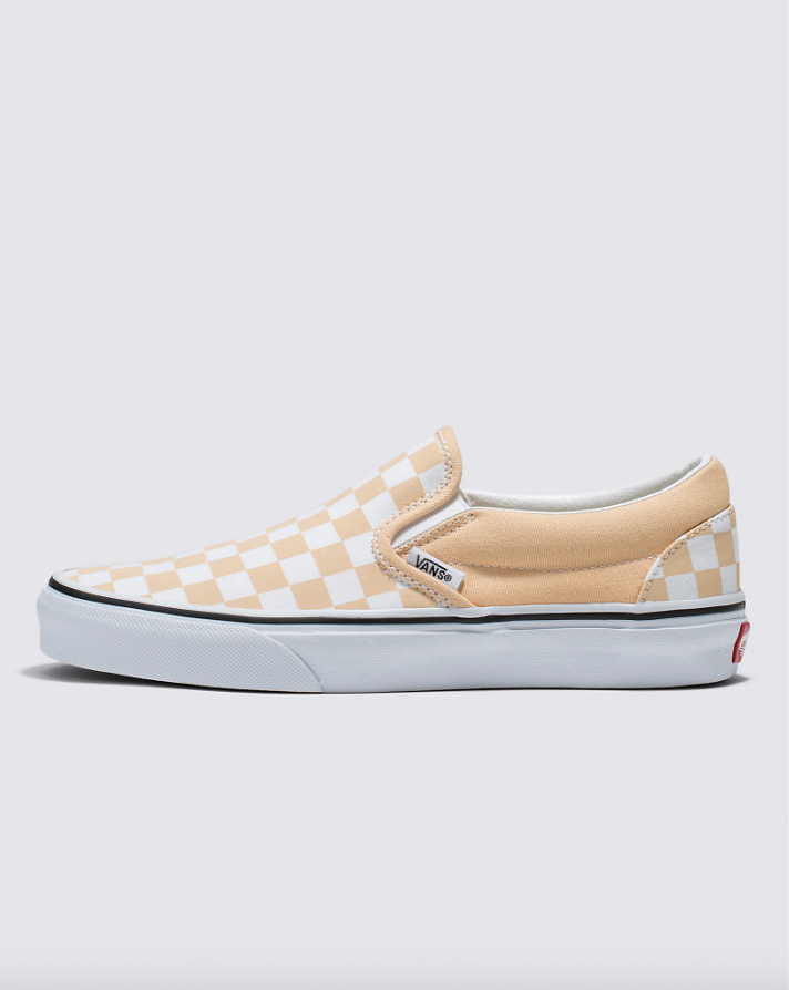 Vans Classic Slip On - Honey Peach Checkerboard