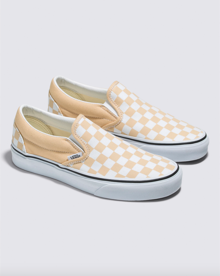 Peach slip on best sale shoes