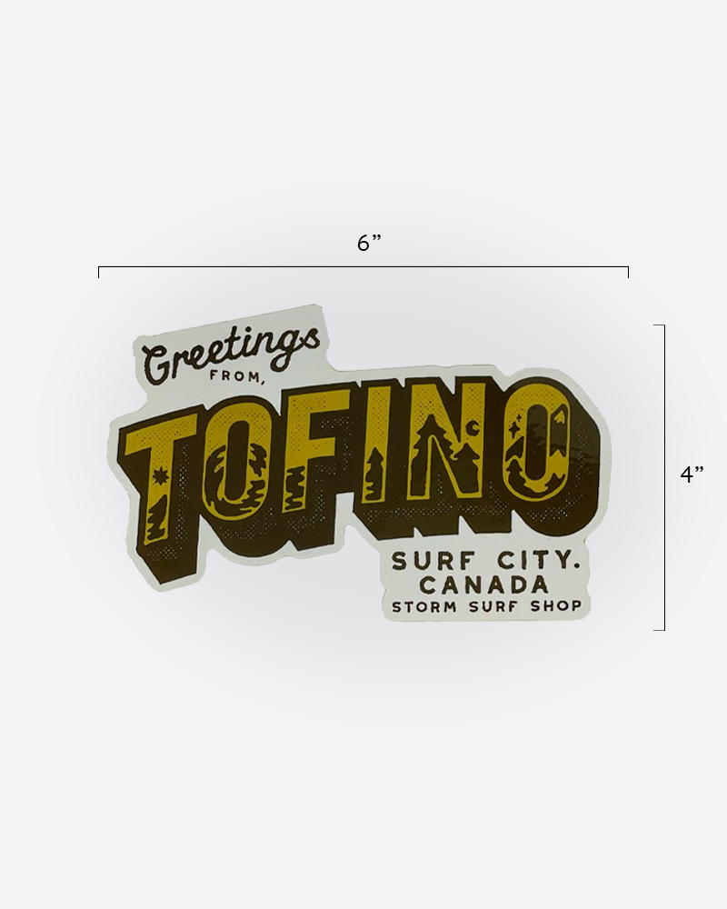 Storm Greetings Sticker