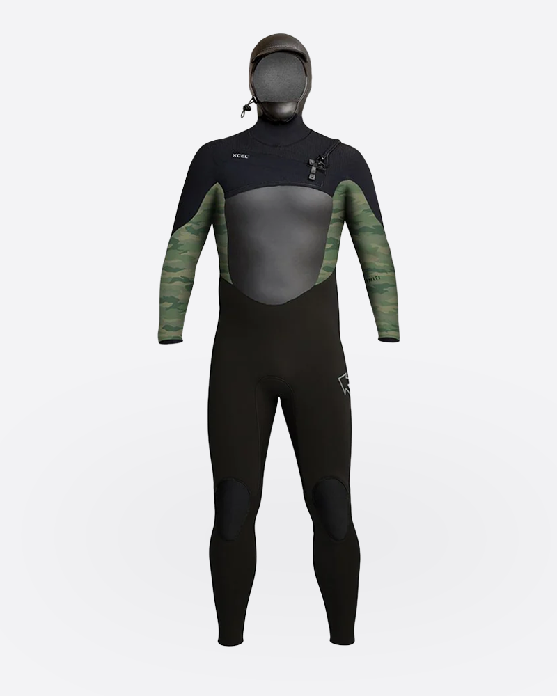Xcel Mens Infiniti 5/4 Hooded Fullsuit
