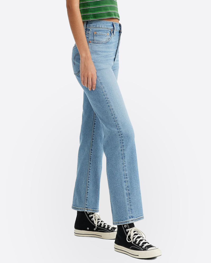 Levi's Womens Ribcage Straight Ankle - Center Lane