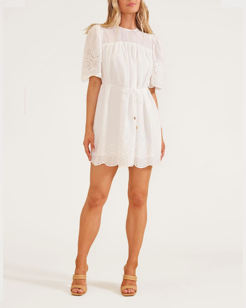 Mink Pink Womens Starling Shift Mini Dress