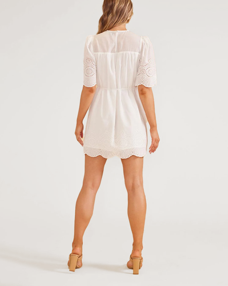 Mink Pink Womens Starling Shift Mini Dress