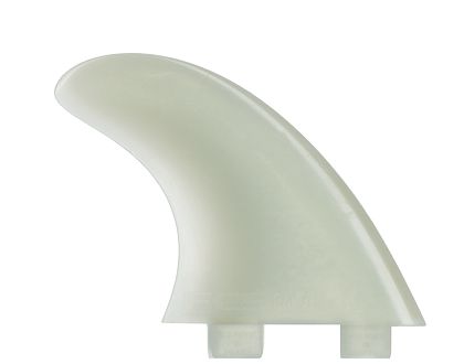 FCS M3 (small) Natural Glass Flex Tri Fin Set