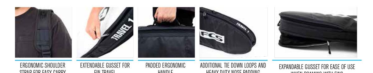 FCS Travel 1 All Purpose Board Bag